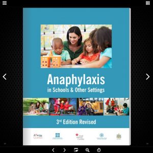 Anaphylaxis in Schools & Other Settings, 3rd Edition Revised flipbook