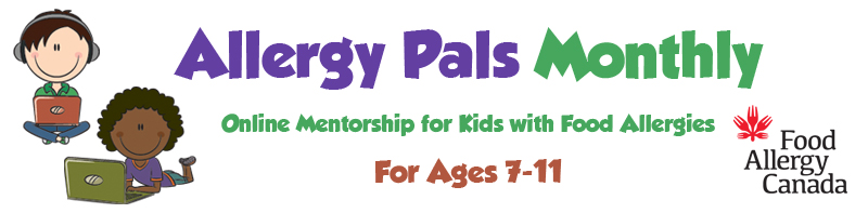 Allergy Pals Monthly logo.