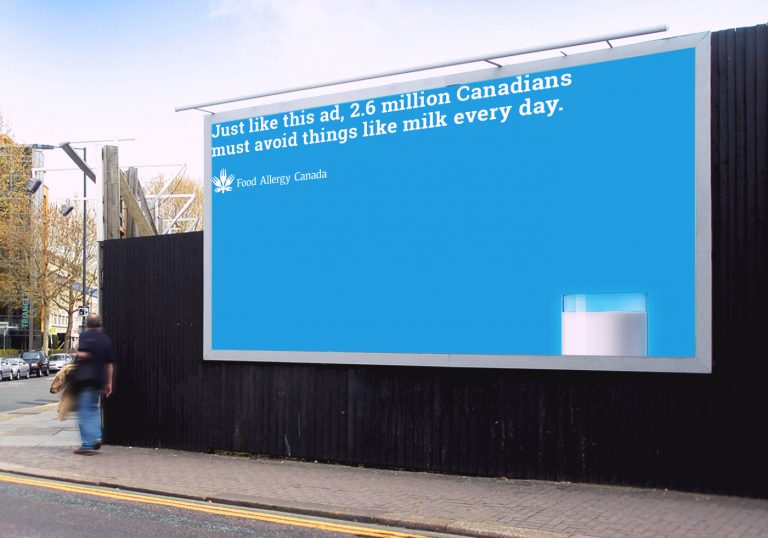 Milk billboard