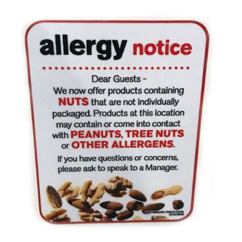 Not lovin' it! New allergy statement from McDonald's Food Allergy Canada