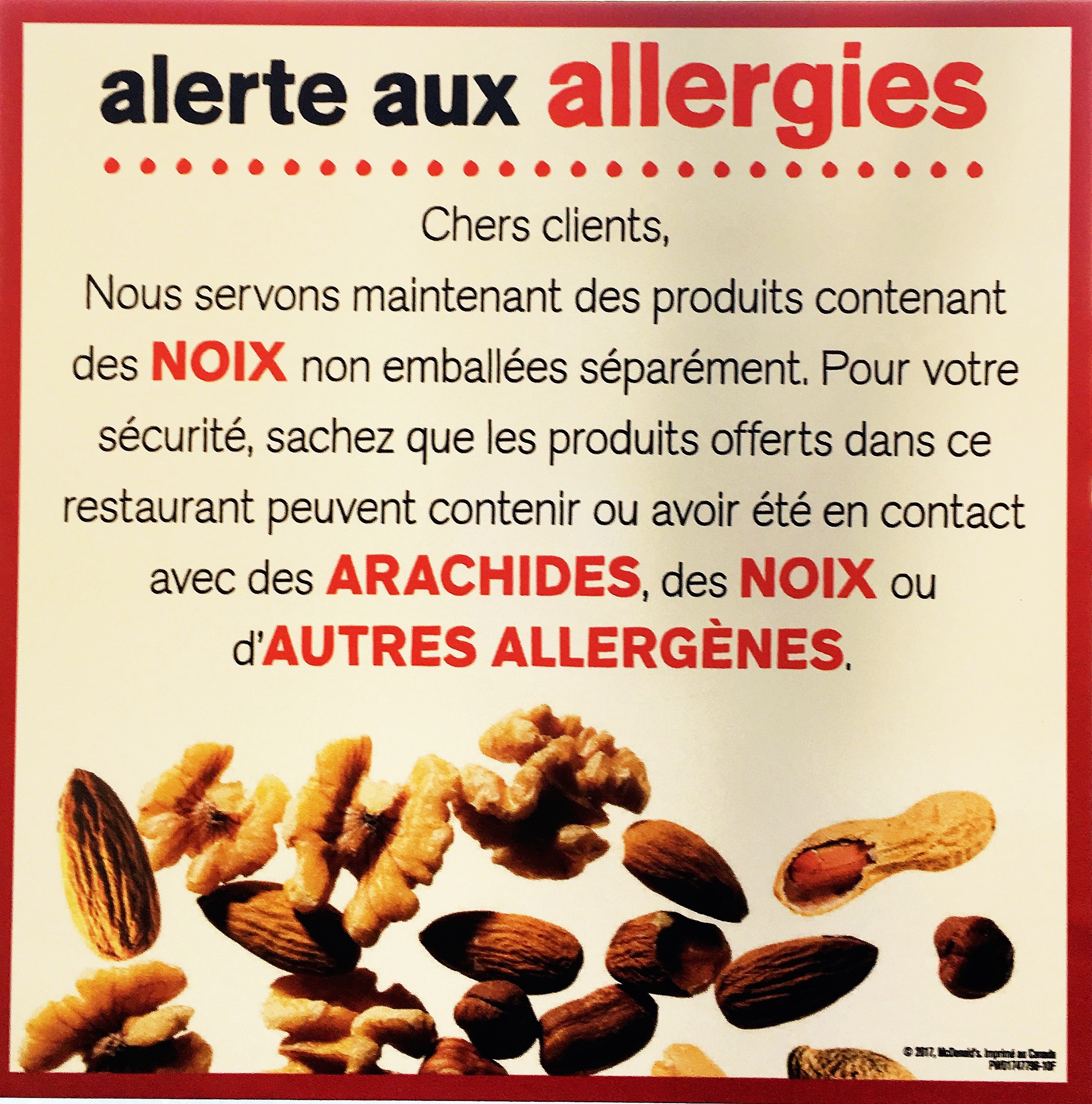 Allergies : des Cracotte chocolat peuvent contenir de la