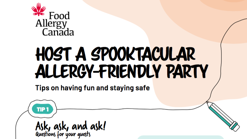 Halloween tip sheet for party hosts