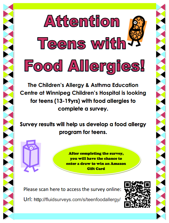 Teen Food Allergy Survey