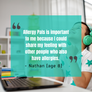 Allergy Pals Quote by Nathan