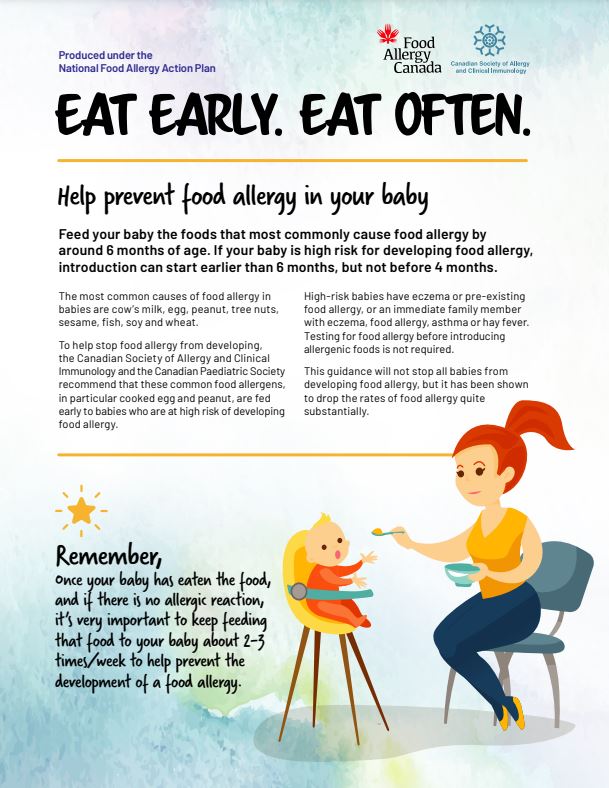 Eat Early, Eat Often.