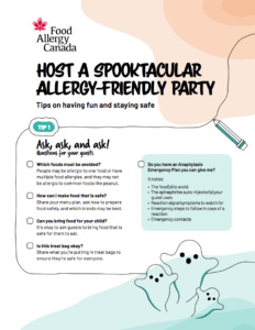 Tip sheet for party hosts