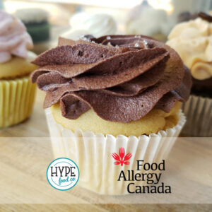 Hype Food Co. cupcake