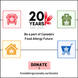 Be part of Canada's food allergy future
