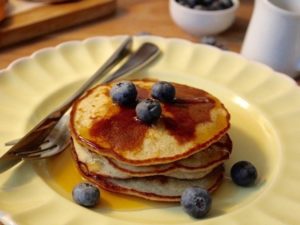 Five-ingredient gluten-free pancakes