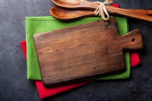 Wooden kitchen utensils