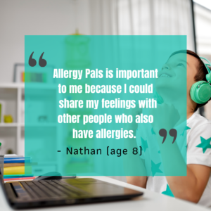 Allergy Pals Quote by Nathan